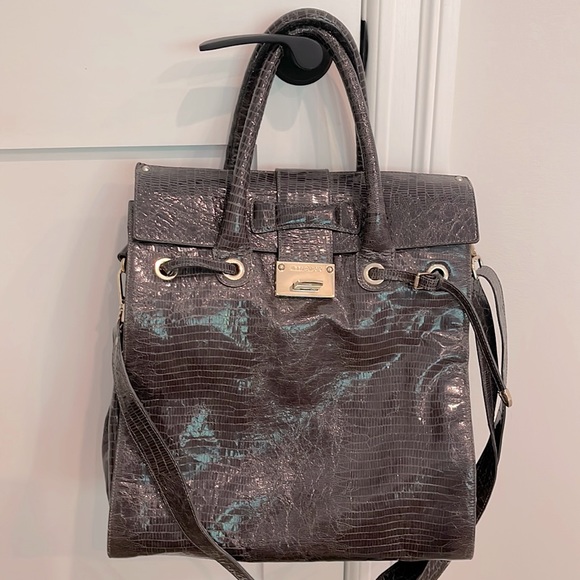 AUTHENTIC GUARANTEED JIMMY CHOO HANDBAG - Picture 1 of 7